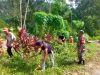Koramil 1204-17/Nanga Taman Kerja Bakti Sebagai Wujud Kepedulian TNI Terhadap Lingkungan