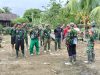 Satgas TMMD Ke-126 Kodim 1208/Sambas Laksanakan Apel Pagi Di Lokasi Kegiatan