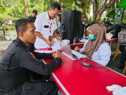 Polisi Humanis Harapan Masyarakat Polda Kalbar Gelar Donor Darah Dalam Rangka Peringati HUT Humas Polri Ke-74