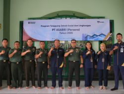 Kodam XII/Tpr Terima Bantuan Dari PT Asabri (Persero) Untuk Perehaban Kubah Masjid Nurul Ikhlas
