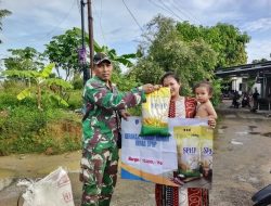 Sinergi Kodim 1209/Bengkayang Terus Salurkan GPM Beras SPHP Untuk Warga