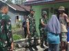 Danrem 121/Abw Tinjau RTLH Hasil Program TMMD Ke-126 Kodim 1208/Sambas