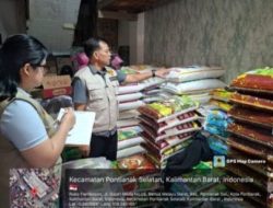 Satgas Pangan Kalbar Terus Lakukan Pemantauan Harga Beras Di Pasar Tradisional