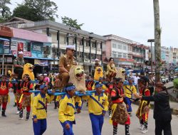 Polres Sanggau Amankan Festival Budaya Sunda Rahayu Sanggau Maju Ke-6 Tahun 2025 Wujud Harmoni Dan Toleransi Antarbudaya