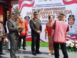 Dandim 1204/Sanggau Hadiri Upacara Dalam Rangka Peringati Hari Sumpah Pemuda Ke-97
