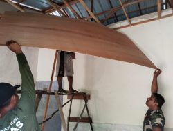 Satgas TMMD Kodim 1207/Pontianak Terus Melakukan Renovasi Rumah Abdul Mukti 