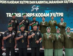 Pangdam XII/Tpr Pimpin Sertijab Aspers Kasdam Dan Kabintaljarahdam