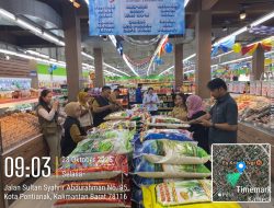 Sinergi Pengawasan Harga Beras  Satgas Pangan Kalbar Pantau Langsung Ritel Modern Di Lapangan