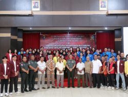 Bekali Para Generasi Muda Dan Komponen Bangsa Lainnya  Korem 121/Abw Gelar Komsos Cegah Tangkal Radikalisme/Separatisme Tahun 2025