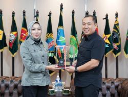 Pangdam XII/Tpr Terima Kunjungan Silaturahmi Pamitan Kajati Kalbar