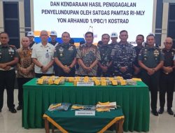 Pangdam XII/Tpr Serahkan 21,9 Kg Sabu dan 3 Tersangka ke BNN, Ungkap Jaringan Narkoba Lintas Batas