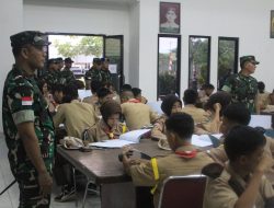 Danrem 121/Abw Tinjau Pelaksanaan Rangkaian Seleksi Pembinaan Korps Kadet Indonesia (KKRI) Wilayah Kodam XII/Tanjungpura