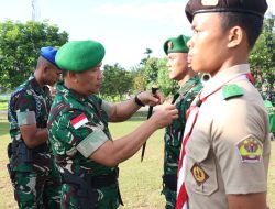 Danrem 121/Abw hadiri Upacara Pembukaan Pelatihan Korps Kadet Indonesia Se-Kalimantan Barat Tahun 2025