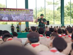 Api Patriotisme Telah Dinyalakan Kasdam XII/Tpr Kukuhkan 500 Patriot Muda KKRI Batch III Siap Bela NKRI