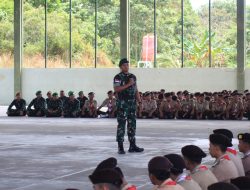 Danrem 121/Abw Hadiri Penutupan Pelatihan Korps Kadet Indonesia Tahun 2025 Di Wilayah Kodam XII/Tanjungpura