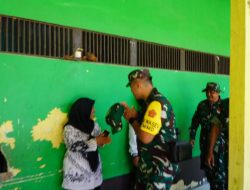 Kepala Sekolah SDN 11 Kota Lama Apresiasi Pembangunan MCK Oleh Satgas TMMD ke-126 Kodim 1208/Sambas