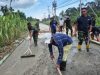 Satgas TMMD Kodim 1207/Pontianak Laksanakan Percepatan Pengecoran Jalan