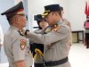 Polres Sintang Gelar Upacara Korp Raport Kenaikan Pangkat Pengabdian Bagi Salah Satu Personelnya