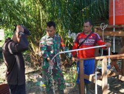 Krisis Air Di Musim Kemarau Teratasi Berkat Program TMMD Regtas ke-126 Kodim 1208/Sambas