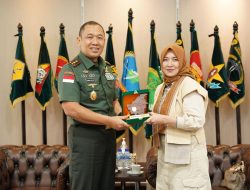 Perkuat Sinergi Pangdam XII/Tpr Terima Kunjungan Silaturahmi Kepala OJK Kalbar