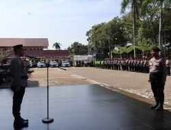 Polresta Pontianak Gelar Apel Siaga Tanggap Bencana Di Kota Pontianak