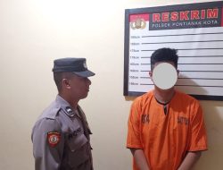 Bobol Rumah Lewat Atap, DPO Pencurian Di Permata Asri Dibekuk Tim Reskrim Polsek Pontianak Kota