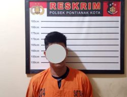 Bobol Rumah Lewat Atap DPO Pencurian Di Permata Permai Dibekuk Tim Reskrim Polsek Pontianak Kota