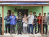 Danrem 121/Abw Kunjungi Rumah RTLH Milik  Mintoni Usai Upacara Penutupan TMMD Ke-126