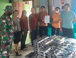 ‎Babinsa Koramil 1204-13/Belitang Hulu Cek Program Makan Bergizi Gratis Di Desa Balai Sepuak