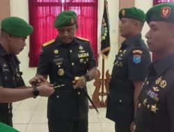 Korem 121/Abw Gelar Acara Sertijab Komandan Kodim 1208/Sambas