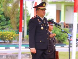 Kapolres Sintang Pimpin Upacara Peringatan Hari Pahlawan Ke-80
