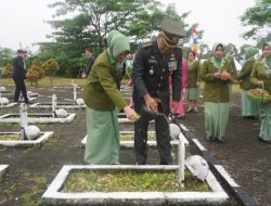 Ungkapan Rasa Syukur Atas Jasa Para Pahlawan Korem 121/Abw Gelar Ziarah Nasional Dalam Rangka Hari Pahlawan Nasional 2025
