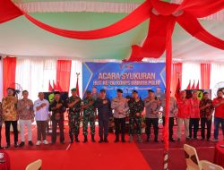 Kapolres Sintang Hadiri Syukuran HUT Korps Brimob Polri Ke-80 Di Batalyon C Pelopor