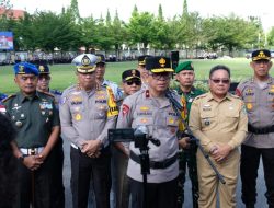 Wujudkan Kamtibcarlantas Polda Kalbar Gelar Pasukan Operasi Zebra Kapuas 2025