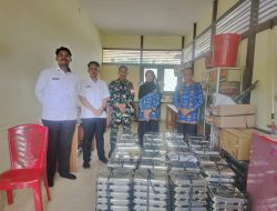 Babinsa Koramil 1204-19/Mukok Laksanakan Pengecekan Program Makan Bergizi Gratis di Kecamatan Mukok