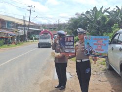 Pendekatan Humanis Di Hari Pertama Operasi Zebra Polres Sekadau Layangkan 17 Teguran