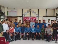 Bhabinkamtibmas Hadiri Kegiatan Rapat Forum Konsultasi Publik (FKP) Tingkat Kecamatan Kuala Behe