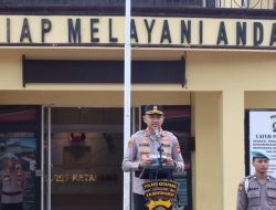 Kapolres Ketapang Pimpin Apel Operasi Zebra Kapuas 2025 Di Halaman Mapolres Ketapang