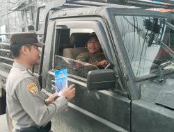 Personil Ops Zebra Kapuas 2025 Polres Melawi Lakukan Kegiatan Preemptif