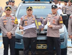Kapolres Melawi Serahkan Kendaraan Operasional Pamapta