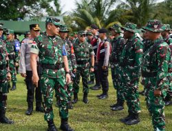 Kodam XII/Tanjungpura Latih Pasukan Reaksi Cepat Penanggulangan Bencana Alam Karhutla Di Kalimantan Barat