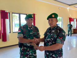 ‎Kasdim 1204/Sgu Pimpin Koprapot Pindah Satuan Kopda Aria Yang Digelar Di Aula Satria Wibawa Kodim 1204/Sanggau