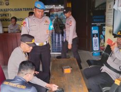 Personil Ops Zebra Kapuas 2025 Polres Melawi Diperiksa Kesehatan Oleh Bakes Polres Melawi