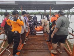 Sat Polairud Polres Ketapang bersama Tim Gabungan Temukan dan Evakuasi Nelayan Hilang di Perairan Muara Ketapang