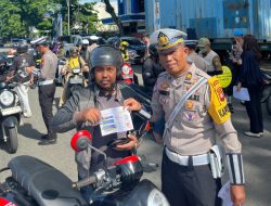 Polda Kalbar Tindak 102 Pelanggaran pada Operasi Zebra Kapuas 2025 Hari Kedelapan
