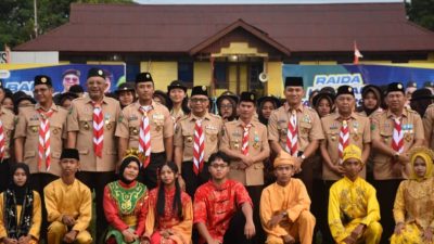 Hadiri pembukaan Raimuna Daerah Kalimantan Barat Tahun 2025 Danrem 121/Abw Ajak Para Generasi Muda Untuk Mengembangkan Kreatifitas Inovasi Dan Kerjasama Melalui Pramuka