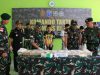 Danrem 121/Abw Selaku Dankolakopsrem 121/Abw Kembali Terima Hasil Penggagalan Penyelundupan Narkoba Jenis Sabu Di Perbatasan Kalimantan Barat
