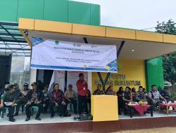 Babinsa Mekar Sekuntum Koramil 07/Teluk Keramat Hadiri Launching Pustu Di Wilayah Binaan