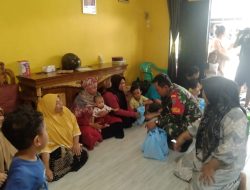 Babinsa Koramil 1207-04 Pontianak Timur Dampingi Pendistribusian Makanan Bergizi Gratis