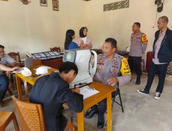 Pemeriksaan Mata Gratis Di Polsek Beduai Puluhan Personel Dan Warga Antusias Ikuti Layanan Kesehatan